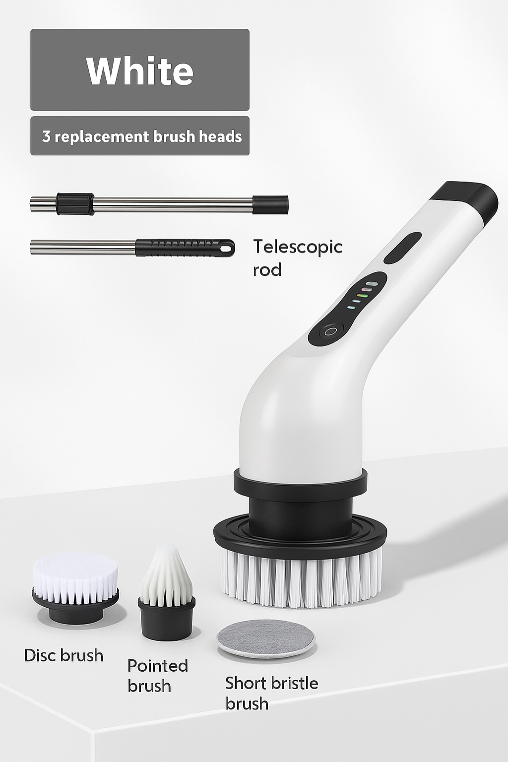 9 in 1 Electric Spin Scrubber