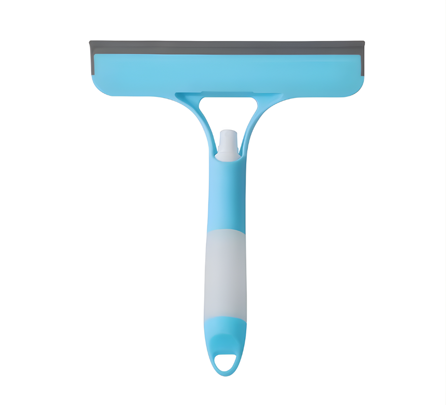 3 in 1 Glass Cleaning Wiper with Spray Bottle